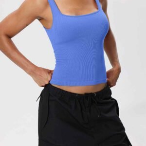 Fialové gymnastické šortky Comfort Fit pro muže a ženy