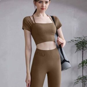 Stylové oblečení na jógu pro dámy Pohodlná elegance RUXI