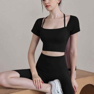 Dámské atletické legíny stylové a pohodlné RUXI cz353
