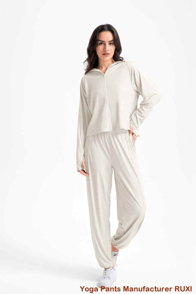 Námořnické kalhoty na jógu pohodlné a stylové RUXI cz100