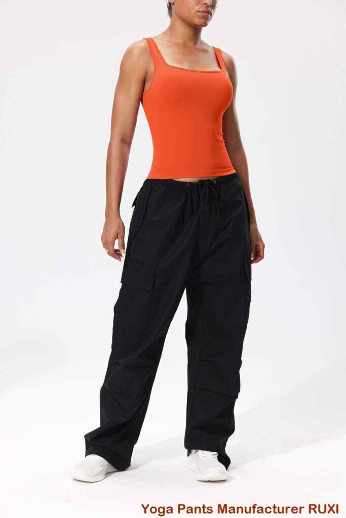 Tréninkové kalhoty perfektního střihu pro nízké ženy RUXI