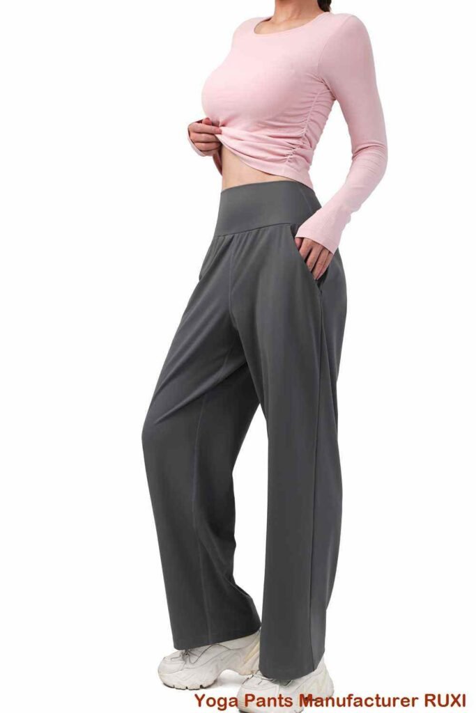 Dámský top na jógu s krátkým rukávem RUXI cz606