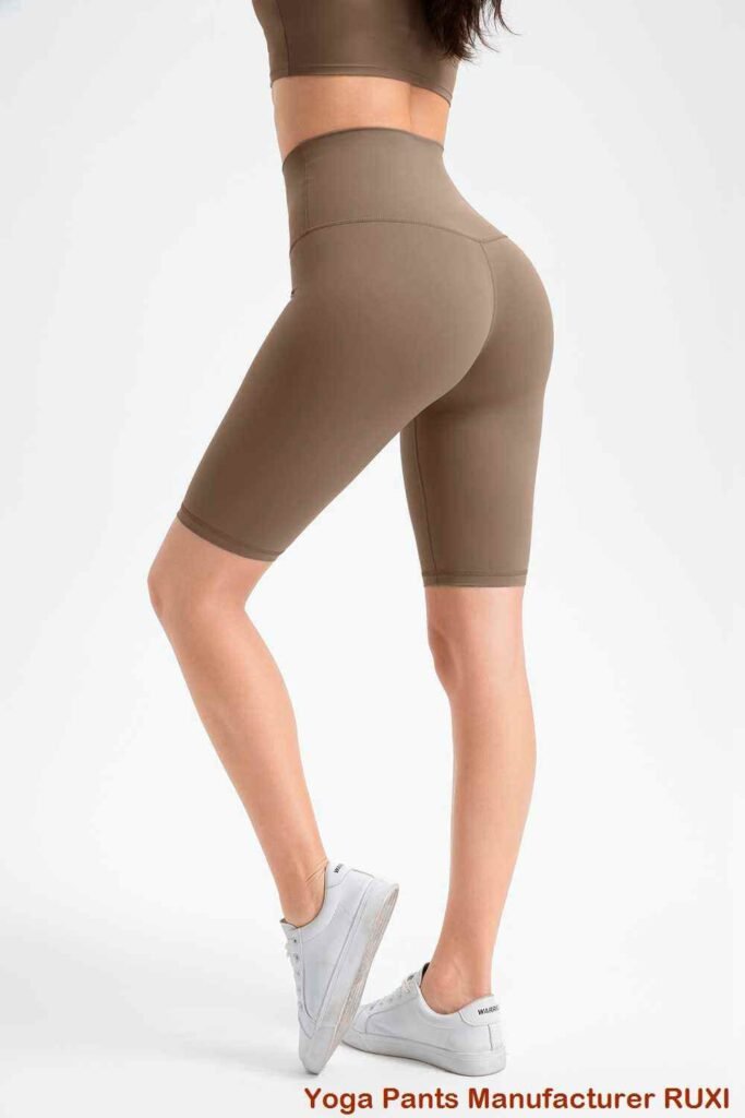 High Rise Yoga Shorts pro ženy Pohodlné a stylové RUXI