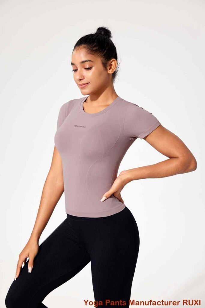 5palcové šortky na jógu pro ženy s vysokým pasem prodyšné