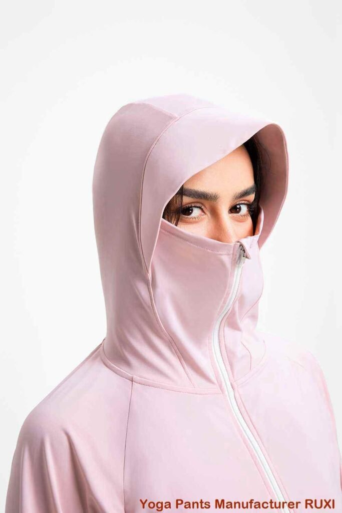 Těhotenské legíny na jógu Pohodlný strečový střih RUXI