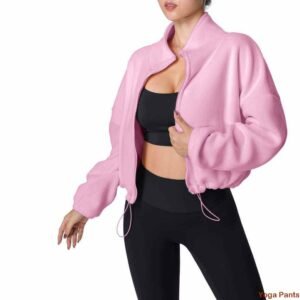 Podšívané kalhoty na jógu pro zimní teplé pohodlné RUXI