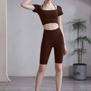 Dámské cvičební legíny s kapsami Activewear kalhoty RUXI